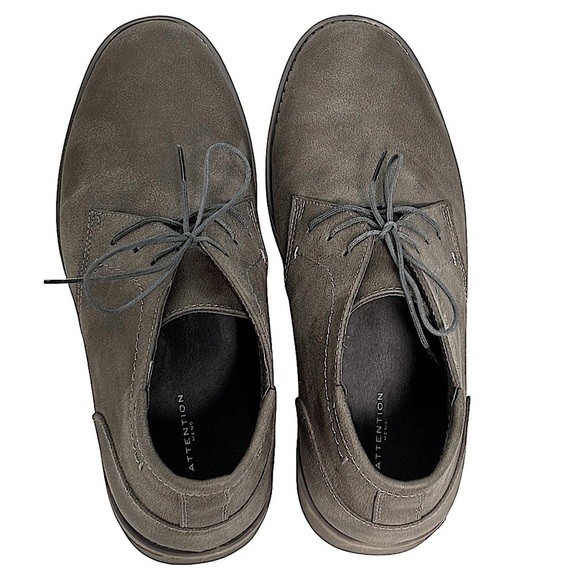 ATTENTION MENS - SIZE 7.5 -‎ GRAY - STYLE: KANE CHUKKA LACE UP ANKLE BOOT - S2 main image 10
